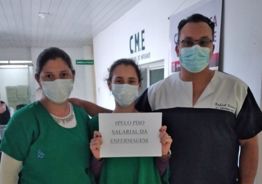 Enfermeiros seguem engajados por PL do Piso